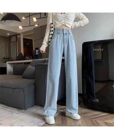 Oversized 5xl Baggy Wide Leg Jeans Spring Fall Fashion Streetwear Straight Trousers High Waist Casual Women's Denim Pantalone...