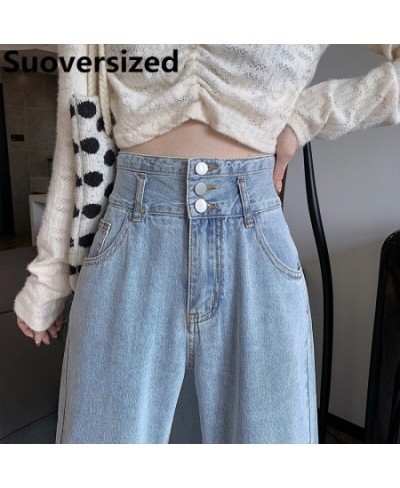 Oversized 5xl Baggy Wide Leg Jeans Spring Fall Fashion Streetwear Straight Trousers High Waist Casual Women's Denim Pantalone...