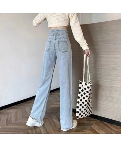 Oversized 5xl Baggy Wide Leg Jeans Spring Fall Fashion Streetwear Straight Trousers High Waist Casual Women's Denim Pantalone...