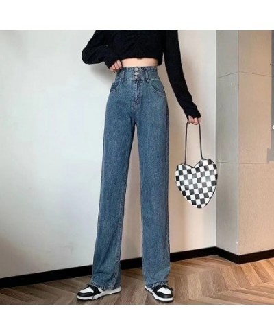 Oversized 5xl Baggy Wide Leg Jeans Spring Fall Fashion Streetwear Straight Trousers High Waist Casual Women's Denim Pantalone...