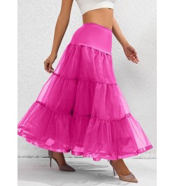 New Fashion Womens Ankle Length Petticoats Vintage Long Underskirt Crinoline Slips For Wedding Skin-Friendly S M L $35.17 - S...