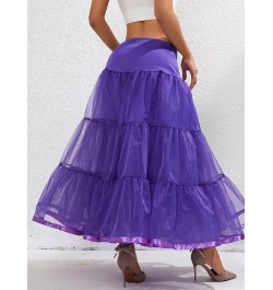 New Fashion Womens Ankle Length Petticoats Vintage Long Underskirt Crinoline Slips For Wedding Skin-Friendly S M L $35.17 - S...