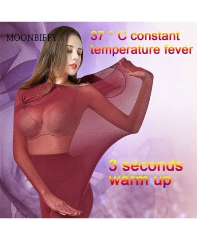 Thermal Underwear For Women Sexy Warm Long Johns For Women Seamless Winter Thermal Underwear Set Warm Thermos Clothing $19.14...