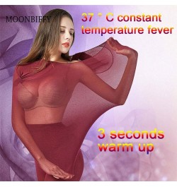 Thermal Underwear For Women Sexy Warm Long Johns For Women Seamless Winter Thermal Underwear Set Warm Thermos Clothing $19.14...