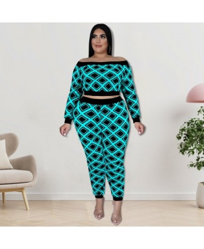 Plus Size Women Clothing Two Piece Set 5XL 2022 New Fall Top + Pants Two Piece Sets Plus Size Woman Clothes Outfits $47.09 - ...