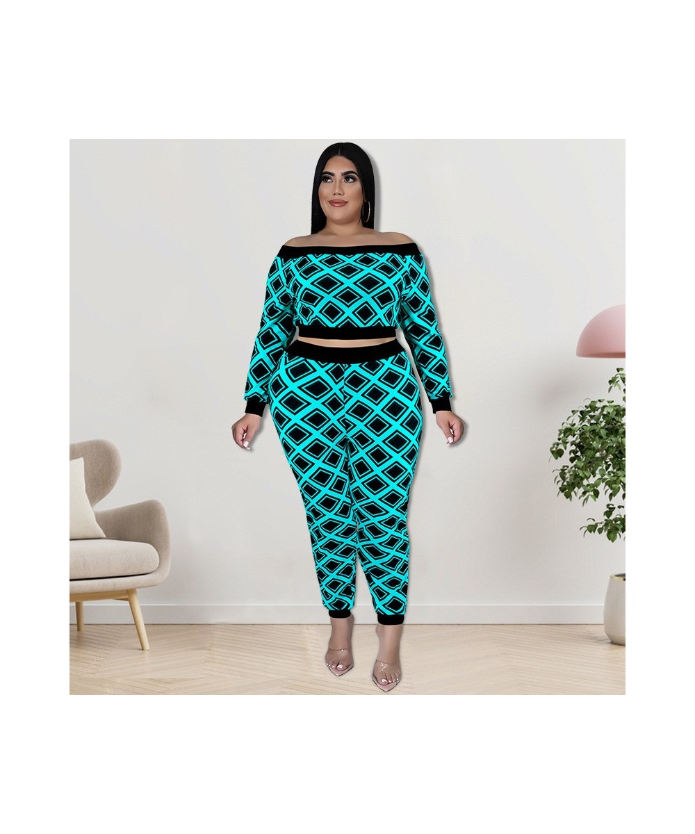 Plus Size Women Clothing Two Piece Set 5XL 2022 New Fall Top + Pants Two Piece Sets Plus Size Woman Clothes Outfits $47.09 - ...