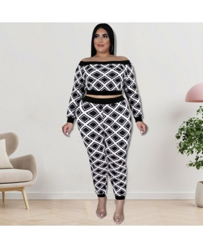 Plus Size Women Clothing Two Piece Set 5XL 2022 New Fall Top + Pants Two Piece Sets Plus Size Woman Clothes Outfits $47.09 - ...