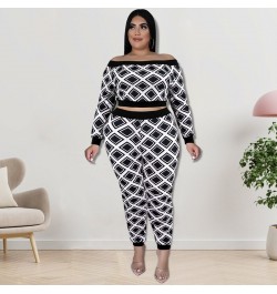 Plus Size Women Clothing Two Piece Set 5XL 2022 New Fall Top + Pants Two Piece Sets Plus Size Woman Clothes Outfits $47.09 - ...