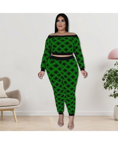 Plus Size Women Clothing Two Piece Set 5XL 2022 New Fall Top + Pants Two Piece Sets Plus Size Woman Clothes Outfits $47.09 - ...