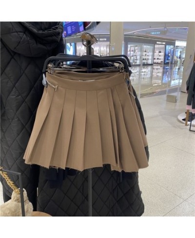 2731358 HALF SKIRT SHORT JK UNIFORM WOMEN'S WIDE PLEATED MINI SKIRT 02731358707 $51.38 - Skirts