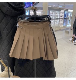 2731358 HALF SKIRT SHORT JK UNIFORM WOMEN'S WIDE PLEATED MINI SKIRT 02731358707 $51.38 - Skirts