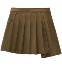 2731358 HALF SKIRT SHORT JK UNIFORM WOMEN'S WIDE PLEATED MINI SKIRT 02731358707 $51.38 - Skirts