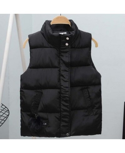 Vest Women Sleeveless Jacket Fall Short Coat Women Waistcoat Female Body Warmer Ladies White Vest Witner Chalecos Para Mujer ...