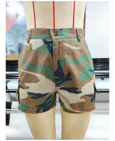 Trendy Women Fashion Pockets Camouflage Cargo Pants 2022 Street Wear Matching Casual Camo Ripped Shorts Track Women $41.28 - ...