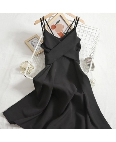 Lace Up Bow Dress for Women Summer 2023 New V Neck Sleeveless Sexy Camis Dresses Office Ladies Elegant A Line Dress $48.55 - ...