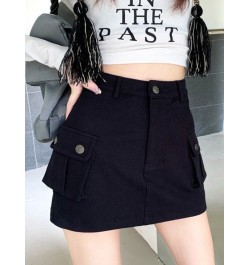 Skirts Women Retro Slim Sexy Design Simple Pure Ulzzang All-match Daily Streetwear Popular Safari Style Mini Faldas Summer $3...