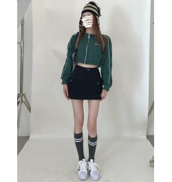 Skirts Women Retro Slim Sexy Design Simple Pure Ulzzang All-match Daily Streetwear Popular Safari Style Mini Faldas Summer $3...