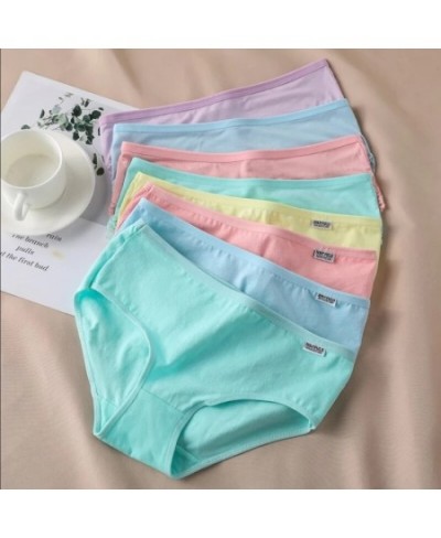 3Pcs/Lot Women's Panties Seamless Underwear Women Cotton Briefs Girls Sexy Lingeries Underpants Ladies Plus Size Panties Fema...