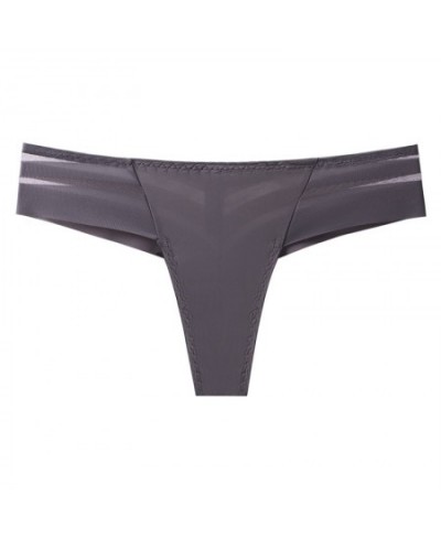 G-String Women's Panties Seamless Perspective Transparent Underwear Sexy Women Underpants Female Thong Brazilian Lingerie $11...
