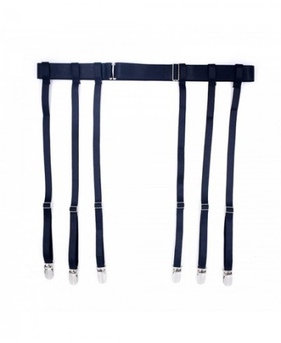 Women Thigh Suspender with Non Slip Locking Clamps Shirt Holder Strap Waist Garter Belt for Stockings for Party Cosplay $19.1...