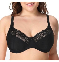 Sexy Lace Bras For Women Sexy Lingerie Embroidery Bralette Wire Bone A B C D E F G 75 80 85 90 95 100 105 $21.53 - Underwear