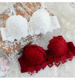 Floral lace comfort fit underwear convertible double straps bra sexy women 3/4 cup bras female brassiere padded bra $21.42 - ...