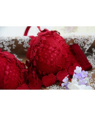 Floral lace comfort fit underwear convertible double straps bra sexy women 3/4 cup bras female brassiere padded bra $21.42 - ...