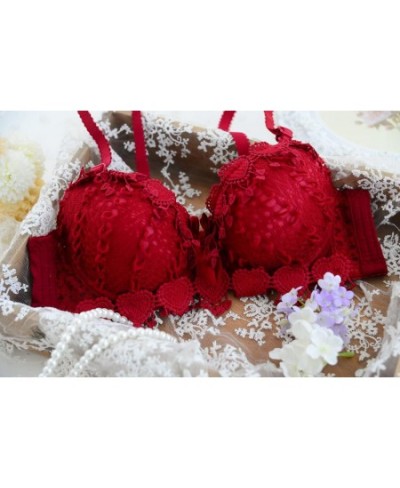 Floral lace comfort fit underwear convertible double straps bra sexy women 3/4 cup bras female brassiere padded bra $21.42 - ...