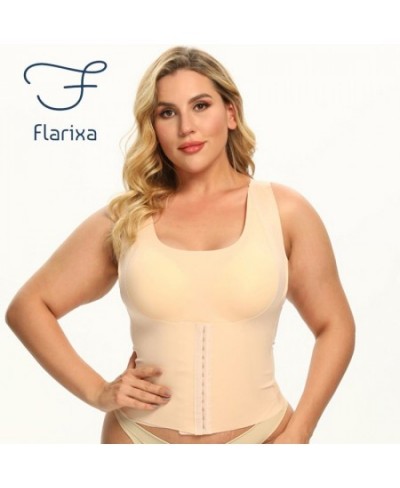 3 in 1 Waist Trainer Body Shaper Women Posture Corrector Push Up Bra Slimming Underwear Sheath Tummy Control Tank Tops $24.39...