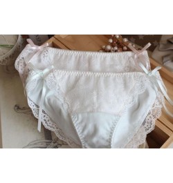 2nd Shipping Free M L XL Princess Lovely Cute Lolita Kawaii Princess Lace Embroidery Panties Calcinha Underwear Brief WP413 $...