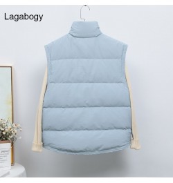 2023 New Winter Women Ultra Light Down Vest Female Casual Loose Waistcoat White Duck Down Gilet Single-Breasted Coat $42.64 -...