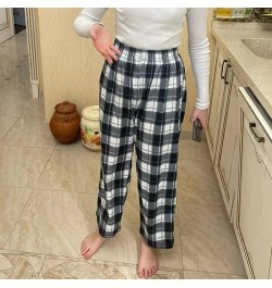 Oversized Zebra Print Pants For Women High Waist Wide Leg Long Trousers Fashion Loose Casual Plaid Pant Female Streetwear $31...