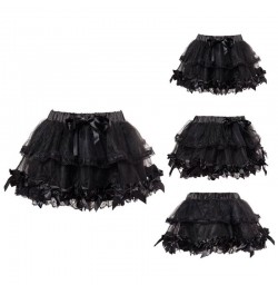 Adult Pettiskirt Lolita Style Mesh Lace Satin Purple Sexy Skirt Petticoat Girl Micro Mini Skirts Underskirt with Bows $40.39 ...