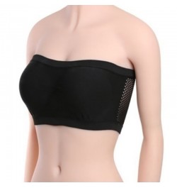 3PCS Women Elastic Sexy Tube Tops Seamless Cropped Top Bra Bandeau Underwear Strapless Stretch Layer Bustier No Pads Chest Wr...