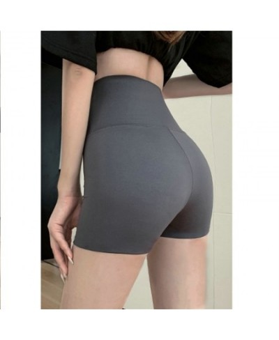 High Waist Seamless Safety Shorts Pants Elastic Fitness Yoga Workout Sports Panties Slimming Boxer Shorts Briefs Women $14.07...