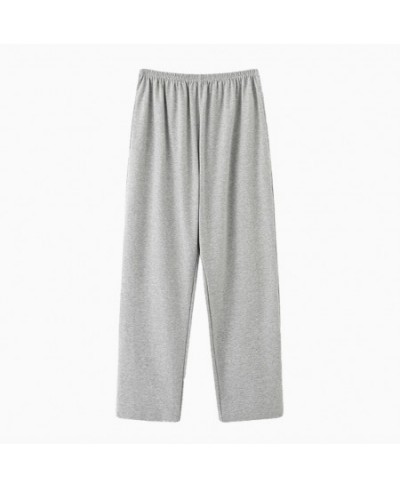 Men Loungewear Pockets Pants Sleepwear Trousers Pajama Sweatpants Jogger Bottoms $31.76 - Sleepwears