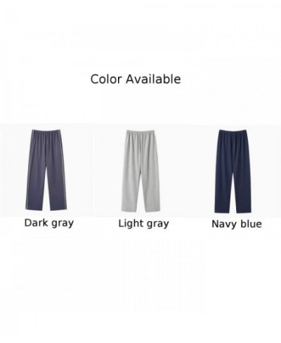 Men Loungewear Pockets Pants Sleepwear Trousers Pajama Sweatpants Jogger Bottoms $31.76 - Sleepwears