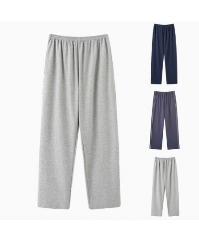 Men Loungewear Pockets Pants Sleepwear Trousers Pajama Sweatpants Jogger Bottoms $31.76 - Sleepwears