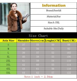 2022 very warm short fur jacket female soft clothes Winter woman coat luxury v-neck faux fox collar coats women plush tops $4...