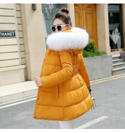 Winter Jacket Women New 2023 Coats Artificial raccoon hair collar Female Parka black Thick Cotton Padded Lining Ladies S-3XXX...