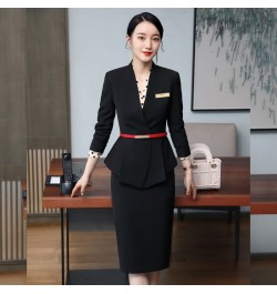 High Quality Fashion Clothing Supplier Wholesale baju Korea Design Latest Ladies Business Ladies Skirt Suits $101.77 - Suits ...