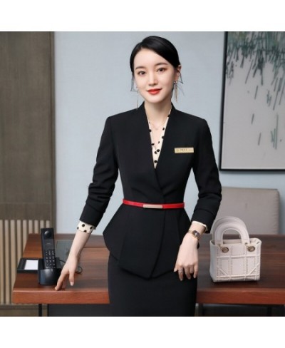 High Quality Fashion Clothing Supplier Wholesale baju Korea Design Latest Ladies Business Ladies Skirt Suits $101.77 - Suits ...