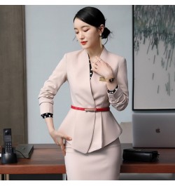 High Quality Fashion Clothing Supplier Wholesale baju Korea Design Latest Ladies Business Ladies Skirt Suits $101.77 - Suits ...