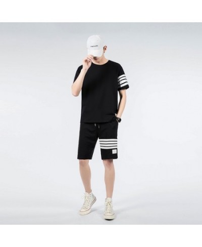 Men Clothing 2022 Men's Sets Designer Clothes Korea Fashion T Shirts Shorts Tracksuit Sweatsuits Sweatpants Plus Size Two Pie...