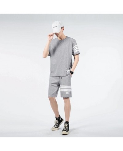 Men Clothing 2022 Men's Sets Designer Clothes Korea Fashion T Shirts Shorts Tracksuit Sweatsuits Sweatpants Plus Size Two Pie...