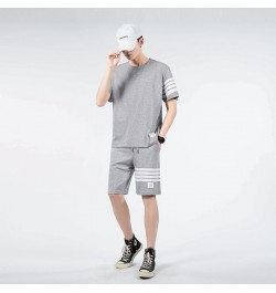 Men Clothing 2022 Men's Sets Designer Clothes Korea Fashion T Shirts Shorts Tracksuit Sweatsuits Sweatpants Plus Size Two Pie...