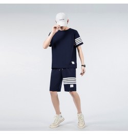 Men Clothing 2022 Men's Sets Designer Clothes Korea Fashion T Shirts Shorts Tracksuit Sweatsuits Sweatpants Plus Size Two Pie...