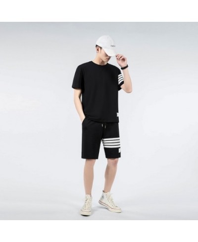 Men Clothing 2022 Men's Sets Designer Clothes Korea Fashion T Shirts Shorts Tracksuit Sweatsuits Sweatpants Plus Size Two Pie...