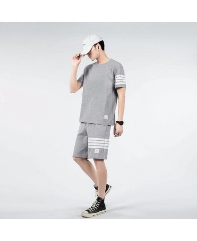 Men Clothing 2022 Men's Sets Designer Clothes Korea Fashion T Shirts Shorts Tracksuit Sweatsuits Sweatpants Plus Size Two Pie...