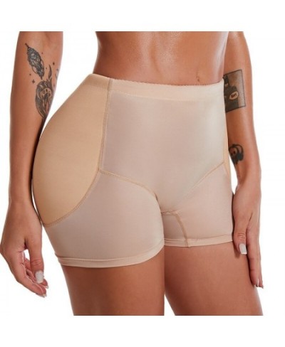 Pull-In Pants Women's Bottom Flat Angle False Buttock Rich Hip Lift Pants Fixed Sponge Body Tight Waist Shape-Up Underwear $2...